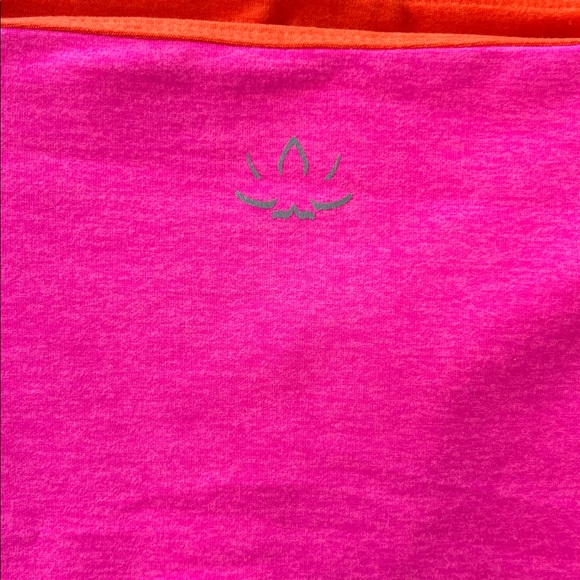 🧡 Beyond Yoga Vitality Spacedye Tank Top Colorblock Size Medium Pink Orange - Picture 5 of 8